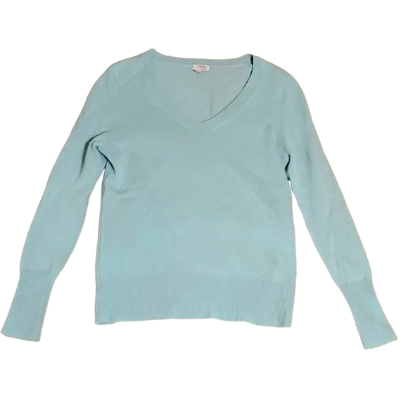 Halogen v-neck cashmere sweater - Picture 1 of 4